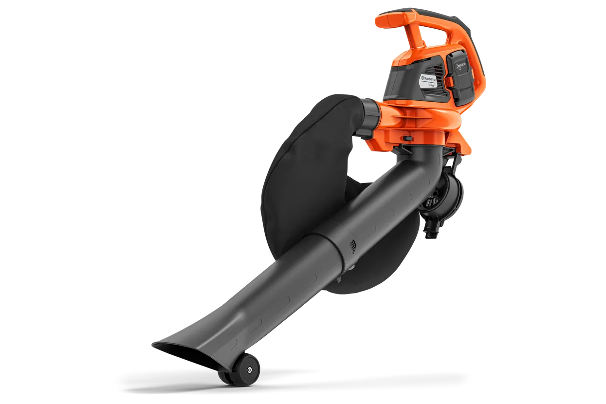 Fukár/vysávač Husqvarna 120iBV s akumulátorom a nabíjačkou