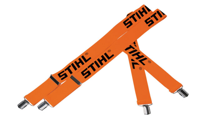 TRAKY STIHL ORANŽOVÉ 130cm SPONY