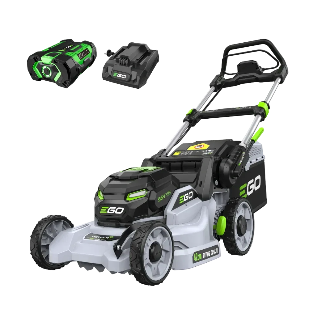 EGO POWER+ Akumulátorová kosačka LM1710E SET 42cm bez pojazdu