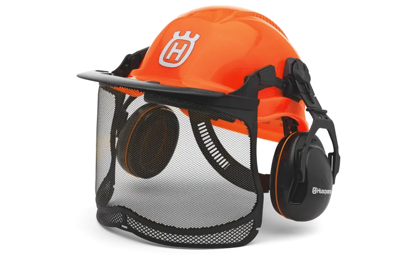 Ochranná prilba Husqvarna pre prácu v lese, Functional fluorescenčná
