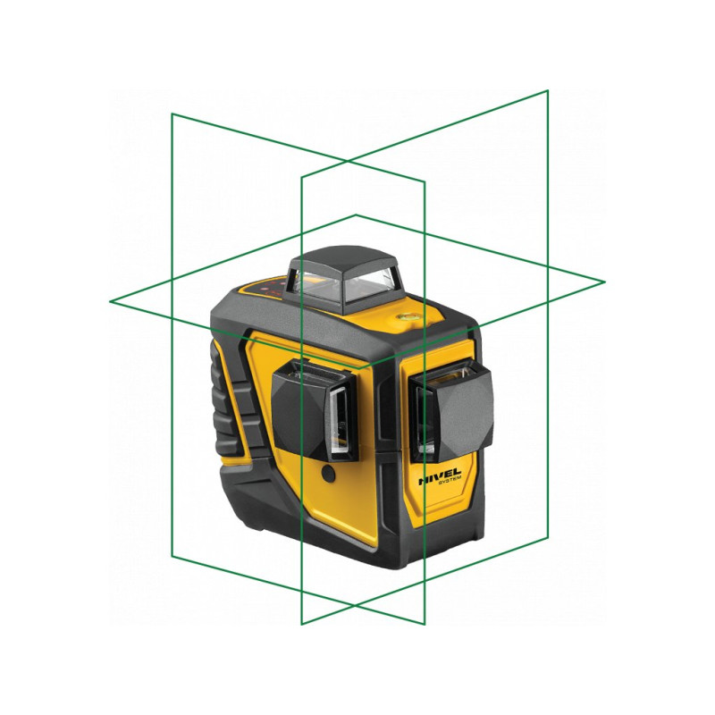 Laser krížový NIVEL CL3D-G+SJJ-M1 EX